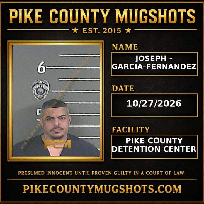 JOSEPH - GARCIA-FERNANDEZ Pike County Kentucky arrest booking