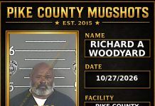 RICHARD A WOODYARD Pike County Kentucky arrest booking