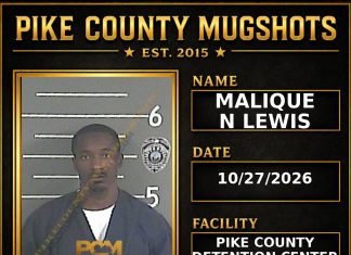MALIQUE N LEWIS Pike County Kentucky arrest booking