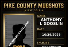 ANTHONY L GOOSLIN Pike County Kentucky arrest booking