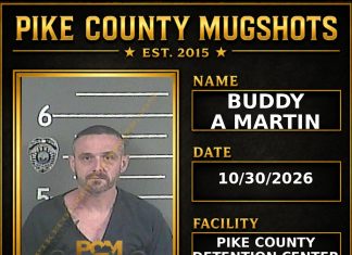 BUDDY A MARTIN Pike County Kentucky arrest booking