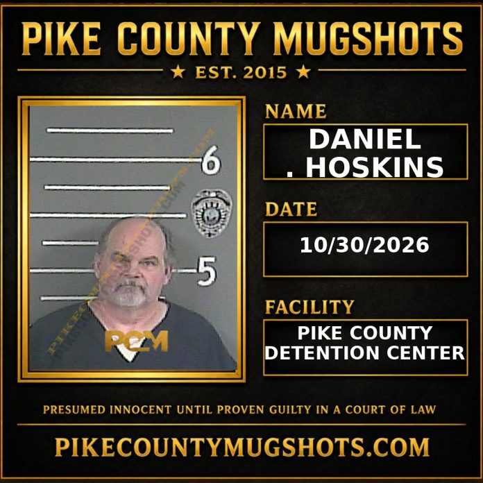 DANIEL . HOSKINS Pike County Kentucky arrest booking