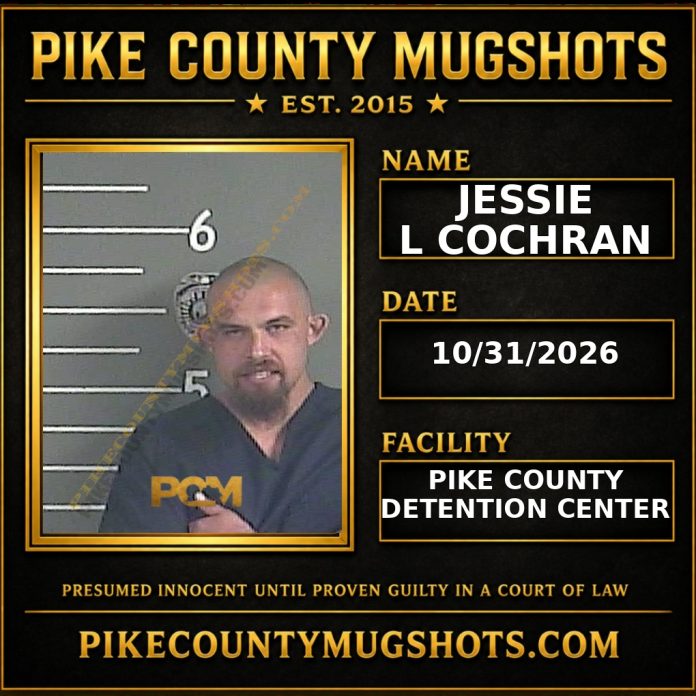 JESSIE L COCHRAN Pike County Kentucky arrest booking