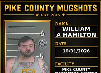 WILLIAM A HAMILTON Pike County Kentucky arrest booking