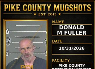 DONALD M FULLER Pike County Kentucky arrest booking